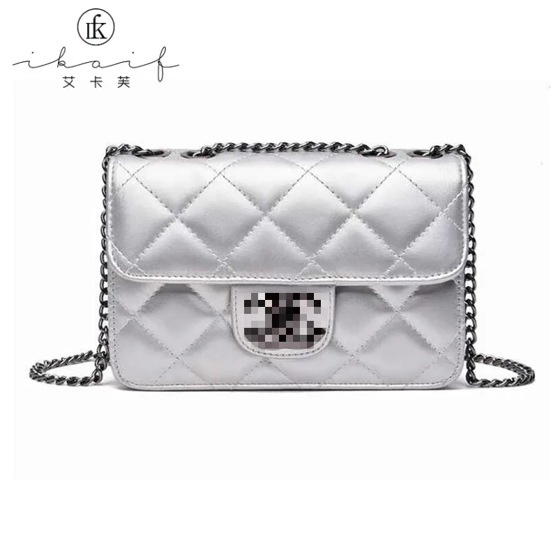 

Bag Female 2019 New Korean Version of The Rhombic Chain Small Square Bag Mini Wild Shoulder Fashion Messenger Bag