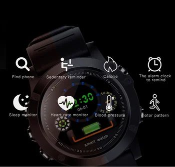 

NEW L11 Men Smart Bracelet Heart Rate Blood Pressure Fitness Tracker IP68 Waterproof Smart Watch for Android IOS smart phone