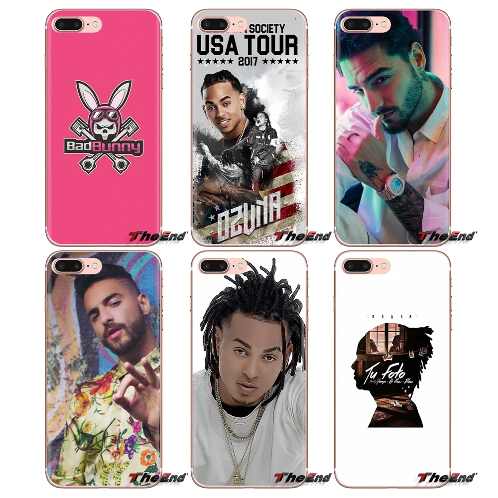 

Bad Bunny Maluma Ozuna POP Hip Hop For LG Spirit Motorola Moto X4 E4 E5 G5 G5S G6 Z Z2 Z3 G2 G3 C Play Plus Mini TPU Case Covers
