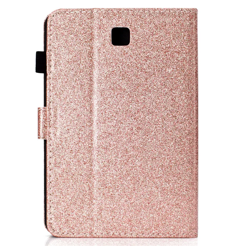 Wekays For Samsung Tab A T350 Glitter Bling Leather Fundas Case sFor Samsung Galaxy Tab A 8.0 T355 T350 T351 Tablet Cover Cases