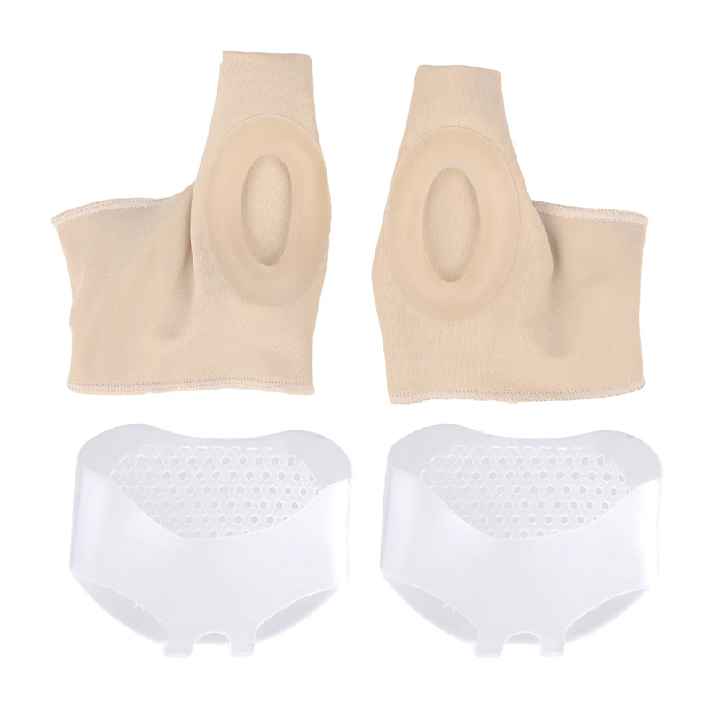 

4 Pcs Silicone Shield Bunion Guards Pad Cushion Aid Foot Thumb Big Toe Separators Pain Relieve Pedicure Orthopedic Correction 0