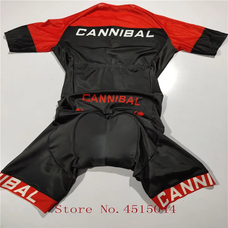 CANNIBAL pro tour Team skinsuit Велоспорт Джерси Майо ciclismo Одежда Триатлон бег speedsuit mtb Джерси короткий комплект