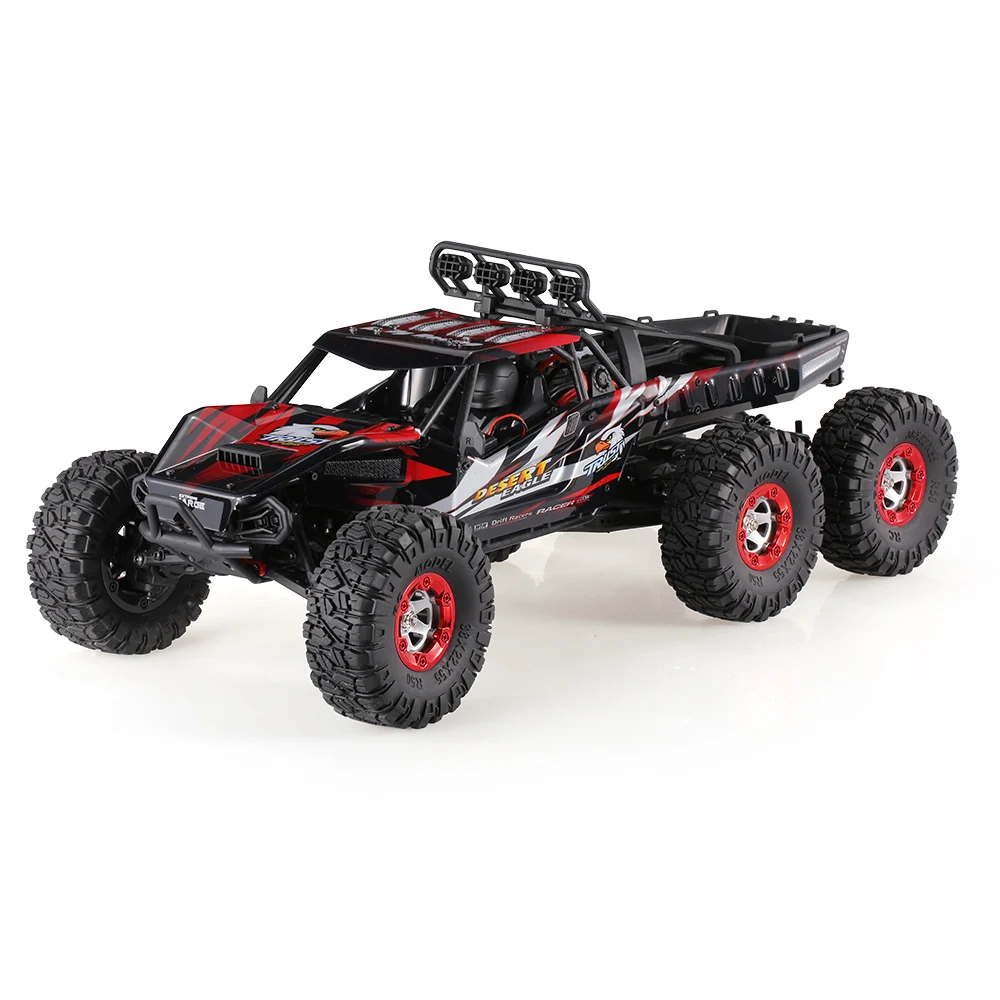 FY-06 пустынный-6 RC автомобиль 1/12 6WD 2,4G 60 км/ч высокоскоростной пульт дистанционного управления бесщеточный пустынный Рок Гусеничный автомобиль внедорожник автомобиль RC модель
