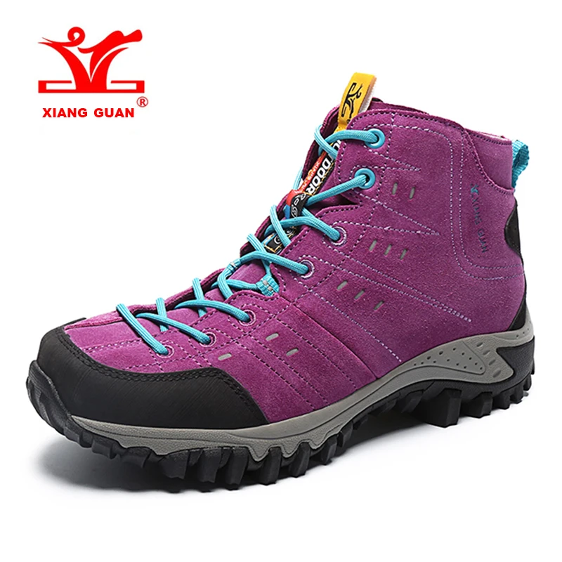 

2019 XIANG GUAN Womens Hiking Shoes Breathable Outdoor Sport Shoes Waterproof Climbing Shoes Warmth For Women Free Shipping 9799