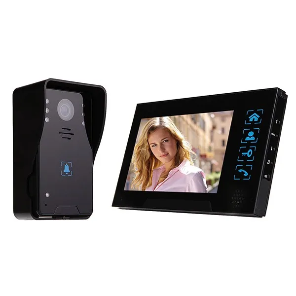 7 1000TVL Color Video Door Phone Doorbell (2)
