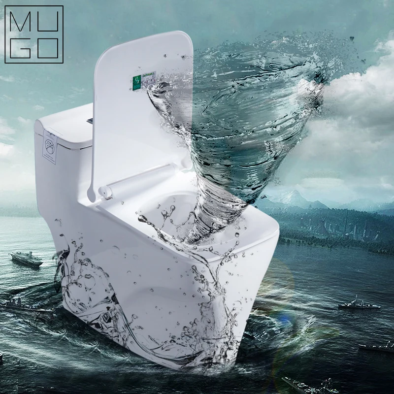 Micoe household toilet toilet siphon vortex ultra large caliber Zhijie