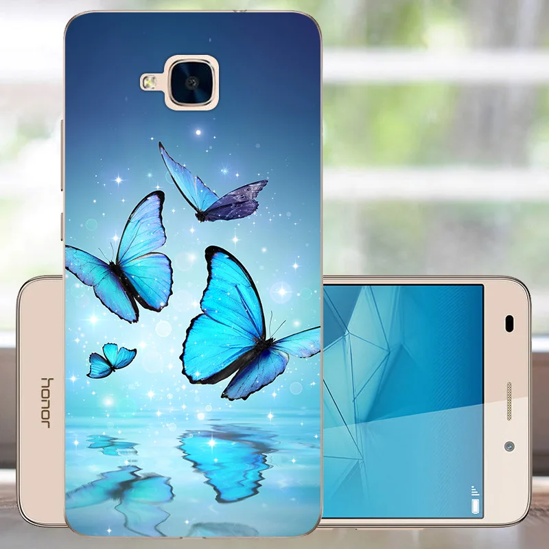 Чехол для Huawei Honor 5C FANATU мягкий силиконовый чехол накладка с рисунком в евро версии