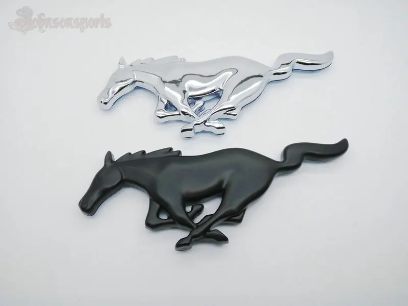 

1 PCS Auto Car 3D ABS Rear Side Trunk Tail Emblem Badge Decal car Stickers Fit For Mustang 15.5x6cm car-styling