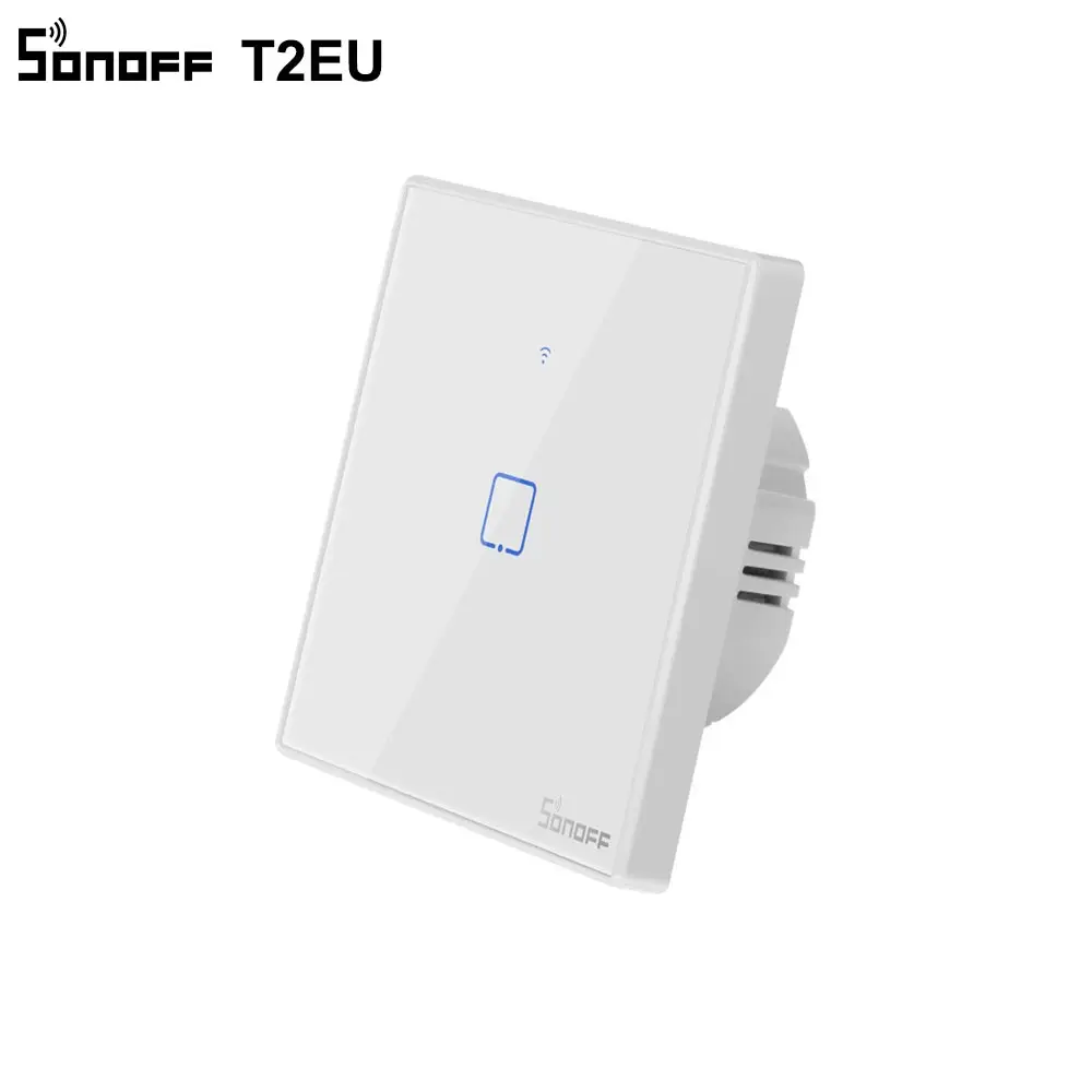 Интеллектуальный выключатель света SONOFF T2EU TX Smart Wi Fi настенный сенсорный с границы