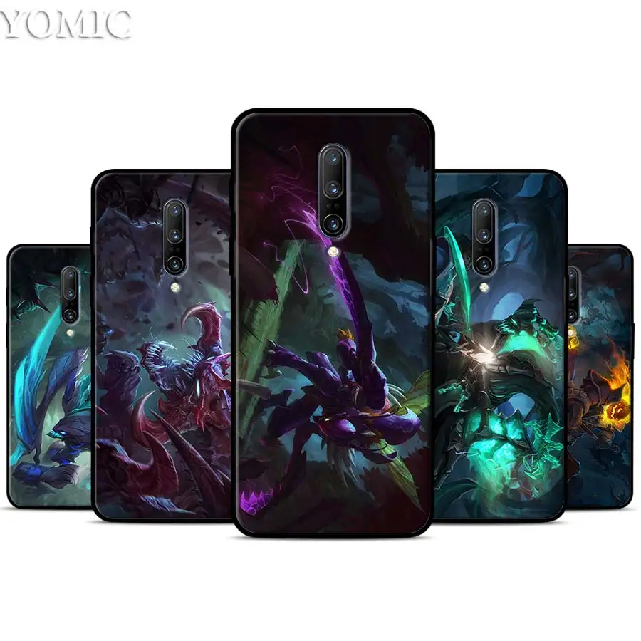 League of Legends Teemo Ezreal Silicone Case for font b Oneplus b font font b 7