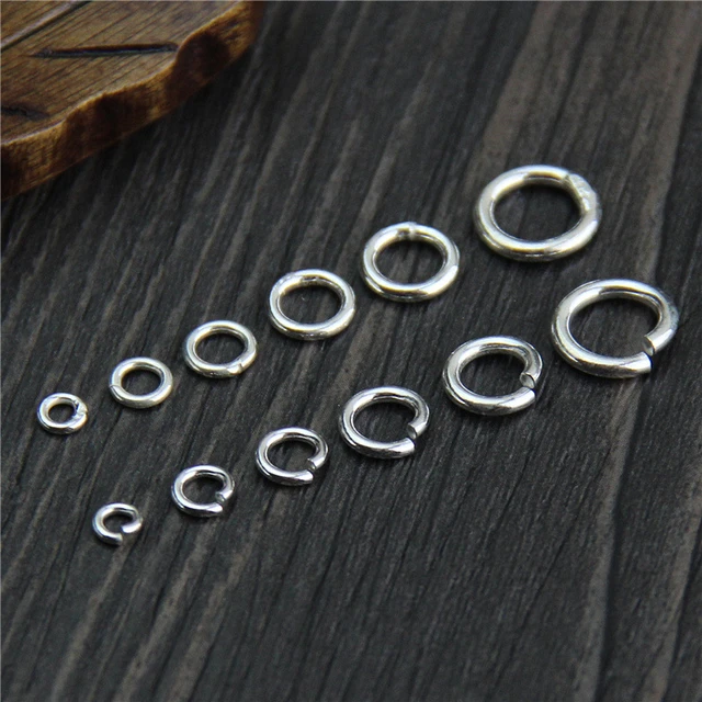  Sterling Silver Jump Rings for Jewelry Making 4mm 5mm