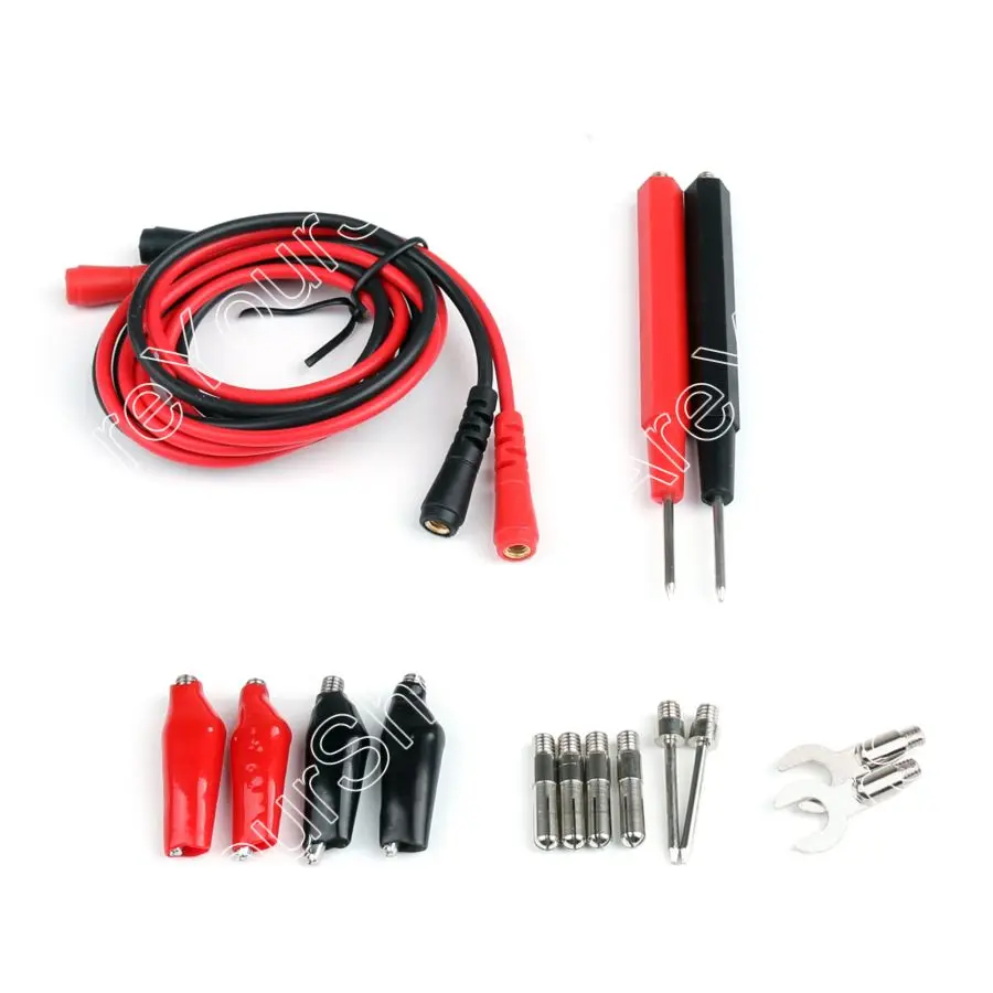 

Areyourshop 1Set 16Pcs Multifunction Digital Multimeter Probe Test Lead Cable Alligator Clip Fish C