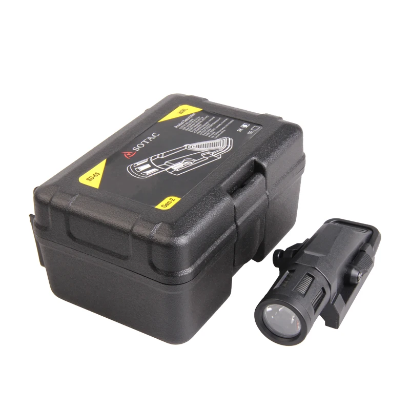 

Night Evolution Lights Tactical Gun Multifunctional Rifle Mounted LED IR Lantern 20mm Picatinny Rail Flashlight