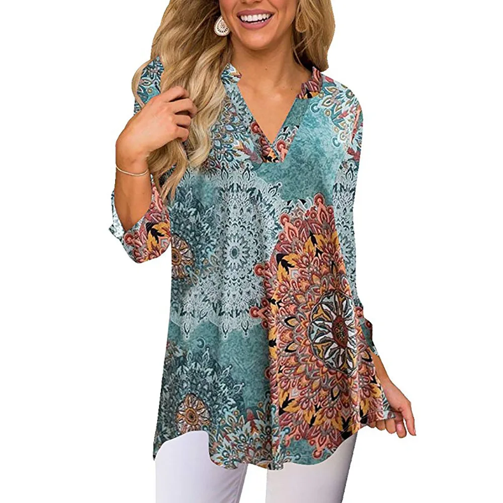 

plus size blouse gothic womens tops streetwear women blouses 2019 fashion print top floral classics shirts gothic long sleeve