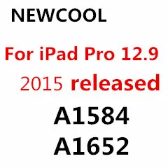 Желтый чехол-книжка на магнитной застежке чехол Чехол для ipad Pro 9,7 воздуха 10,5 10,2 12,9 Air2 Mini23 4 5 планшет чехол для нового ipad 9,7 7th 6th - Цвет: pro 12.9 2015