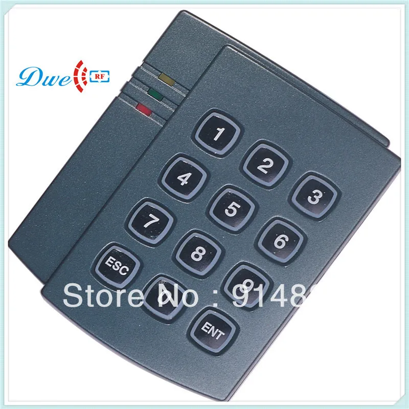 

DWE CC RF Free Shipping +keypad reader +EM rfid smart card reader + 125khz+ wiegand 26 output access control system