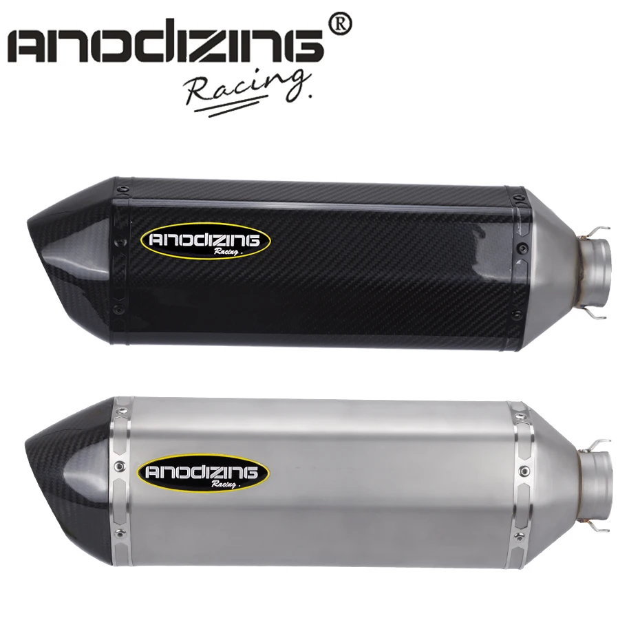 

Motorcycle Real Carbon fiber 51mm Exhaust Muffler for Most motorcycle