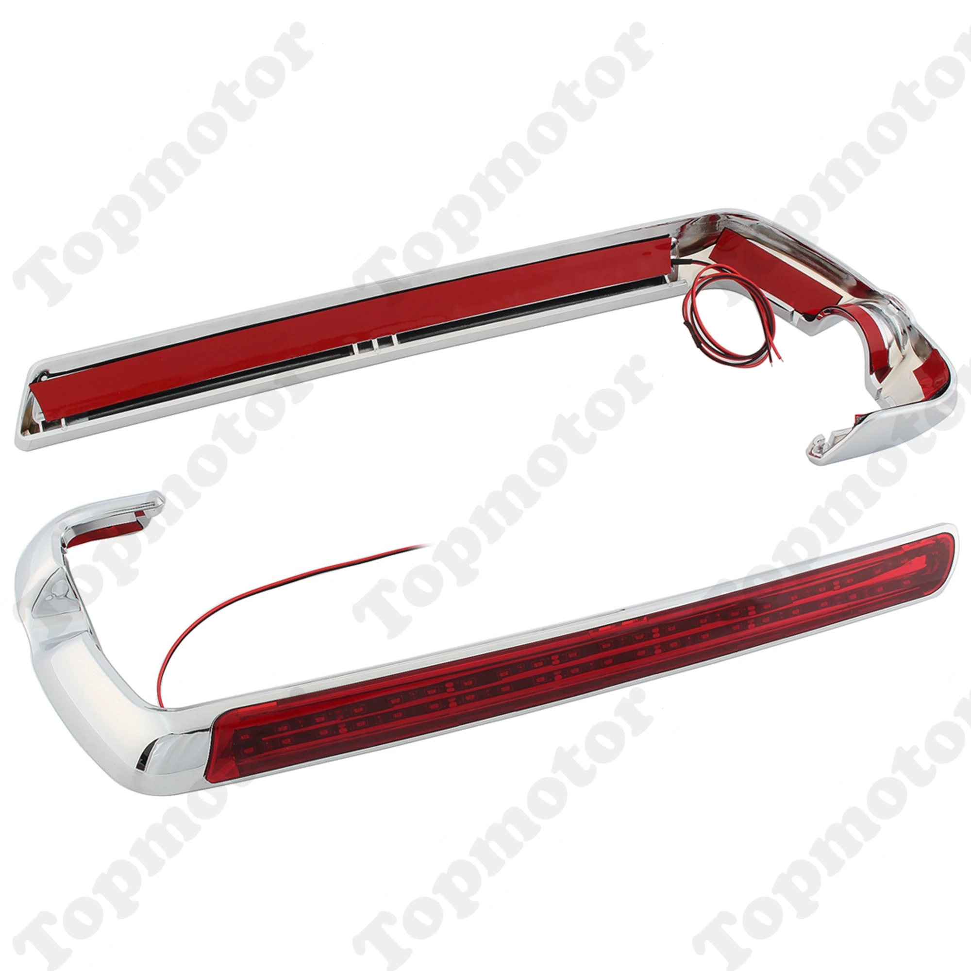 

Motorcycle Bike Parts Saddlebag Side Marker Light Red Lens Kit For Harley Electra Glide FLHR FLHX 2014 2015 2016 2017 UNDEFINED
