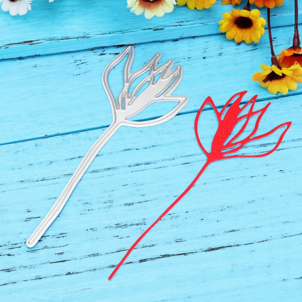 

Lotus Flowers Branches Shape Metal Cutting Dies Stencil For Scrapbooking Album Embossing Decorative DIY Handcrafts Templates
