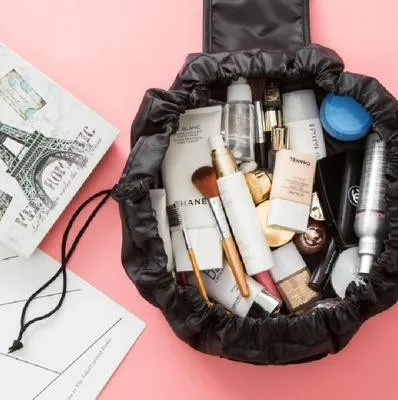 ISHOWTIENDA Макияж сумка Портативный Magic Travel шнурок сумка для макияжа, органайзер, хранилище, сумочка, ювелирные изделия организовать makeupkit