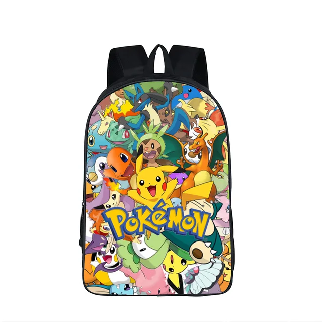 Pokemon Pikachu School Bags