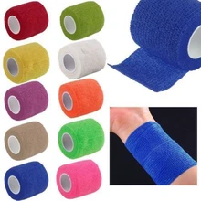 Self-Adhesive Elastic Bandage Gauze Tape Medical Finger Muscle Ankle Care Wrap for outdoor sports