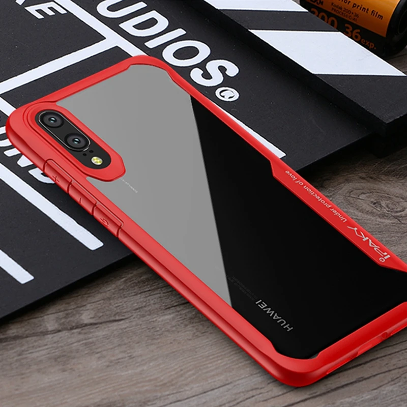 Чехол IPAKY для Huawei P20 Pro противоударный защитный силиконовый чехол P30 Mate 20 Lite