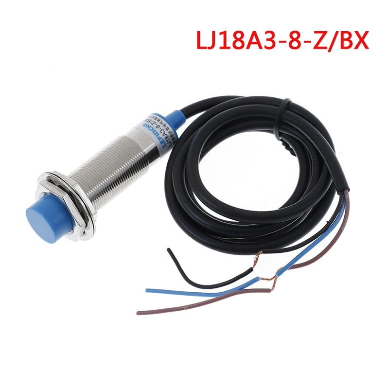New LJ18A3-8-Z/BX 8mm Approach Sensor Inductive Proximity NPN NO Switch DC 6-36V