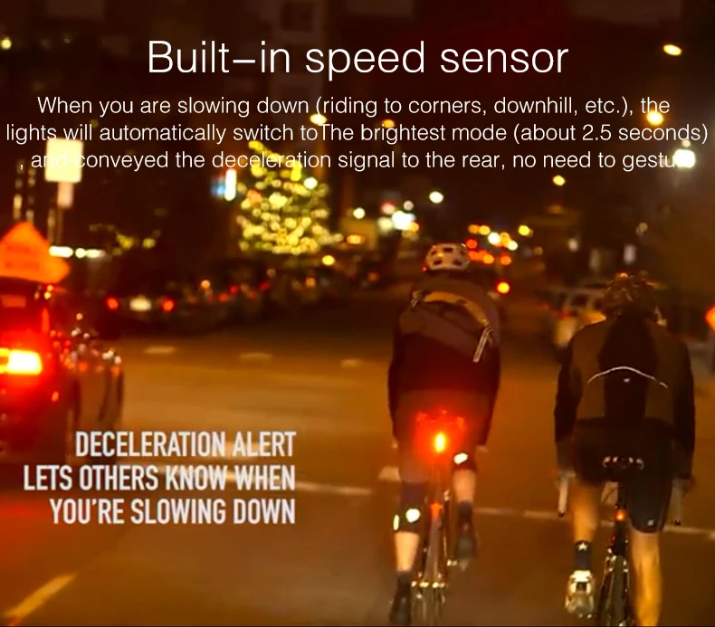 Perfect MEROCA Bike Bicycle Lamp100 LM Rechargeable LED USB COB Mountain Bike Tail Light Taillight MTB Safety Warning Bicycle Rear Light 14