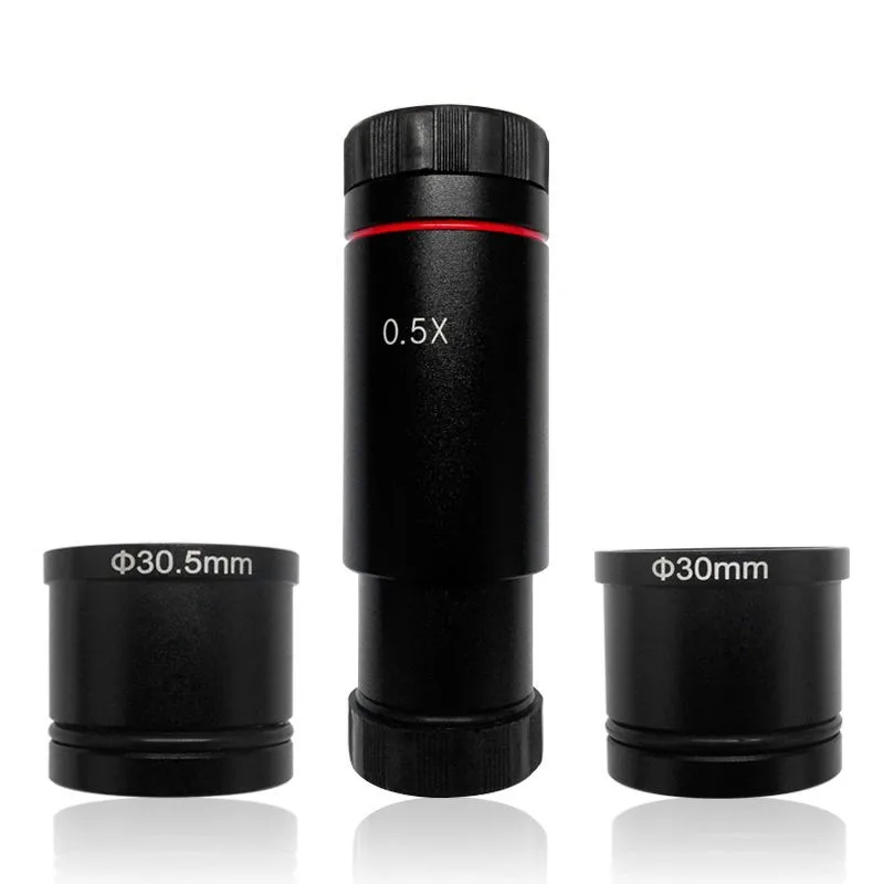 

Microscope Camera 0.5x C-Mount Lens CCD CMOS Camera Digital Eyepiece Adapter with Mounting Size 23.2 mm 30 mm 30.5 mm Ring