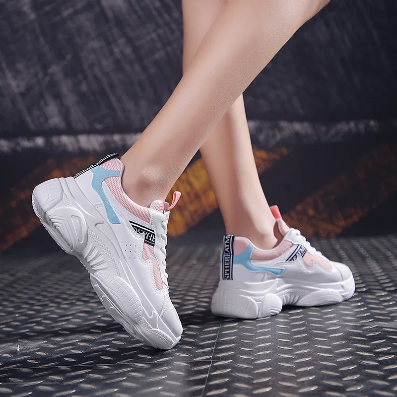 

NEW Sport Sneakers Women 2019 Summer Women's Shoes Fashion Sport Platform Sneakers Summer Sport Sneakers Size 35 36 37 38 39 40