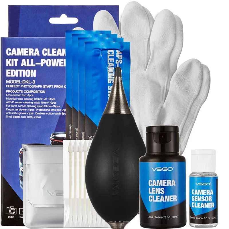Free Shipping VSGO 9 IN 1 Lens Cleaner Kit Lens Cleaning Kit For Nikon