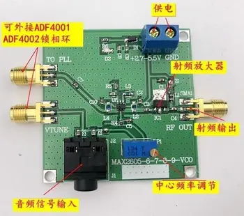 

MAX2606 FM Transmitter 88-108MHZ VCO Module RF Source Low phase noise WITH Amplifier fOR ADF4001 ADF4002