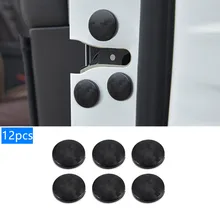 12 шт. Автомобильный Дверной замок Защитная крышка винта двери Крышка автомобиля Модифицированная Дверь Винт Защитная крышка ржавчины крышка винта