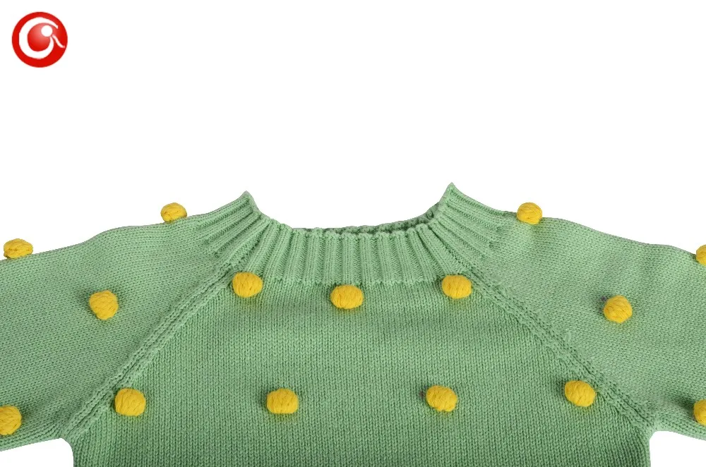 Children Christmas Winter Sweaters Baby Girls Cotton Kids Knitted Pattern Warm Cardigan Clothes With 25pcs Ball Tops For Boys (8)