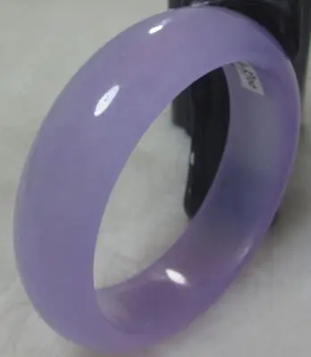 

Free Shipping >> new hot NATURAL FASHION BEAUTIFUL CHINA LAVENDER PURPLE JADE GEMS BANGLE BRACELET