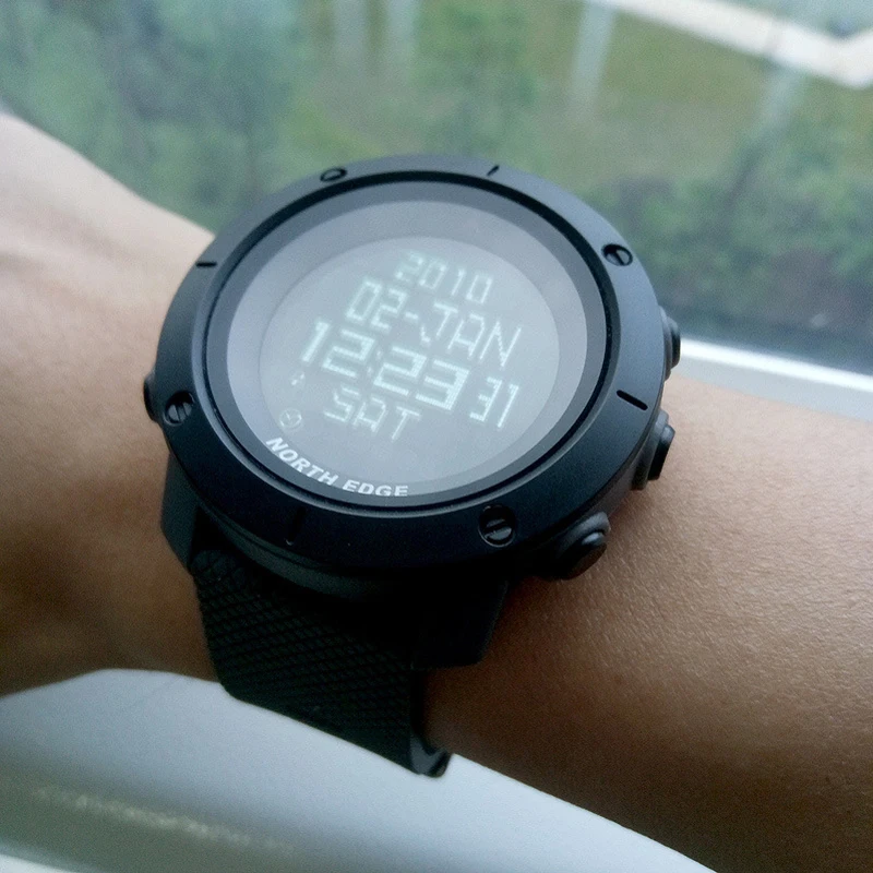 Relogio Masculino Top Brand North Edge Men's Sport Smart Digital Watch Electronic Clock Waterproof Outdoor fish Stopwatch Hour