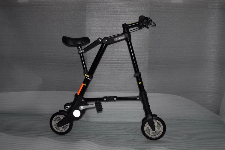 Factory direct sale 8-inch latest upgrade mini ultra light folding bicycle aluminum portable mountain bike