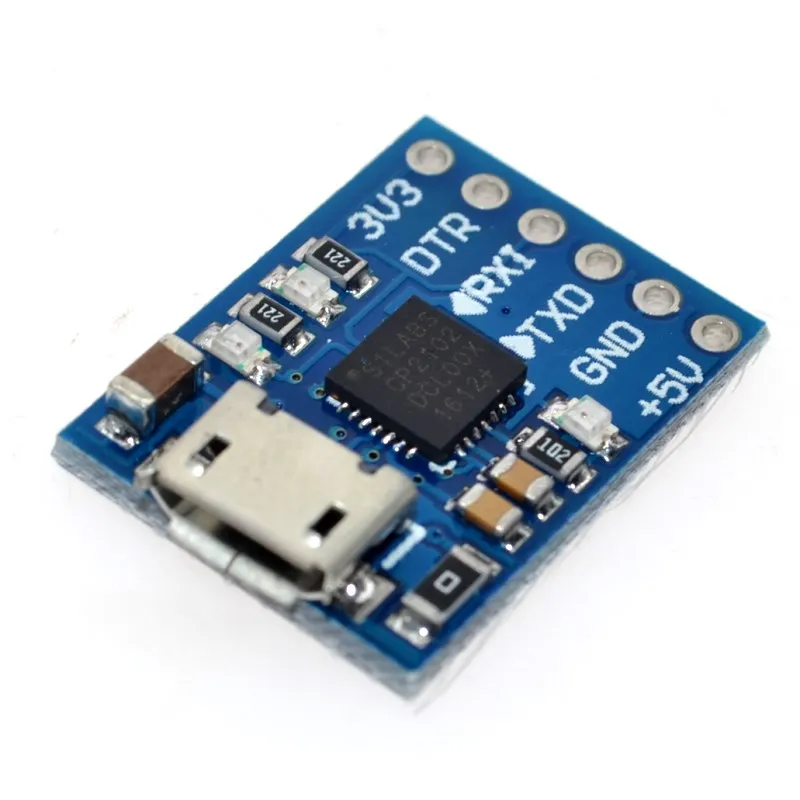 CJMCU CP2102 MICRO USB к UART TTL модуль 6 контактный последовательный преобразователь STC