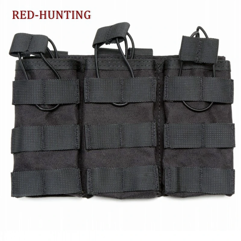

Triple Cartridge Bag Tactical Accessories Molle Vest Pouch Military Hunting Magazine Pouch Bag