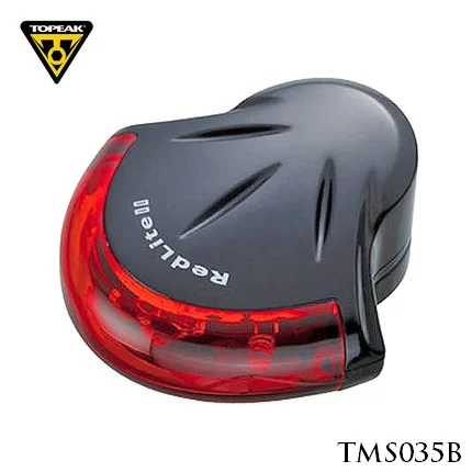 Topeak TMS035 REDLITE велосипедный задний светильник велосипедный Подседельный штырь крепление задний светильник для горного велосипеда Лампа безопасности для шоссейного велосипеда светодиодный светильник-вспышка - Цвет: TMS035B