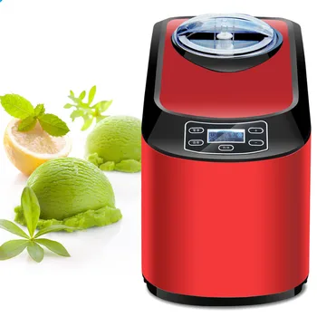 

220V Full-automatic Electric Ice Cream Machine DIY Self-cooling Ice Cream Maker Machine EU/AU/UK Plug Household Commercial Using