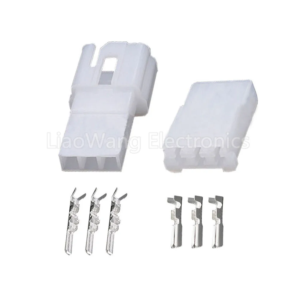 

3 pin Automotive Connector Terminal Plug Reed Plastic with terminal household appliance plug DJ7032-2-11/21 3P