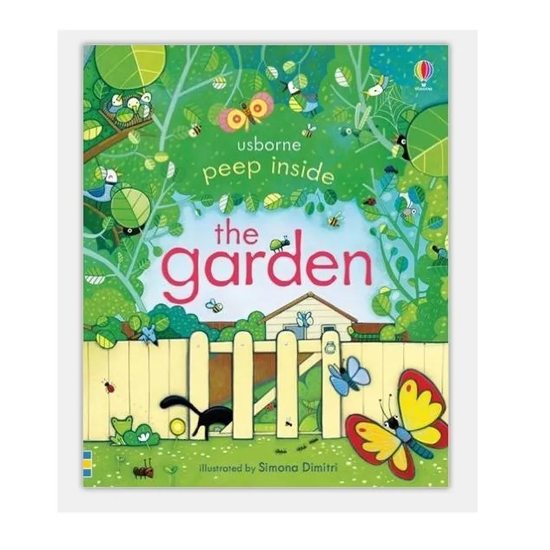 Открытым внутри сад: 1 шт. оригинальный английский образовательный иллюстрированные книги для ребенка раннего детства лучший подарок для