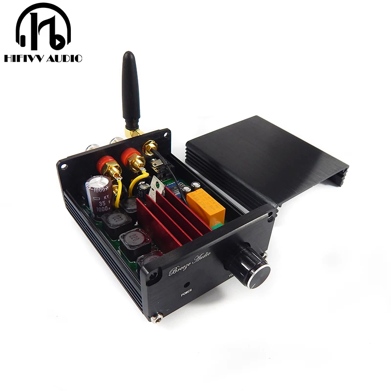 

Hifivv audio hifi power amplifier TPA3116d2 digital Bluetooth power amplifier 50W*2