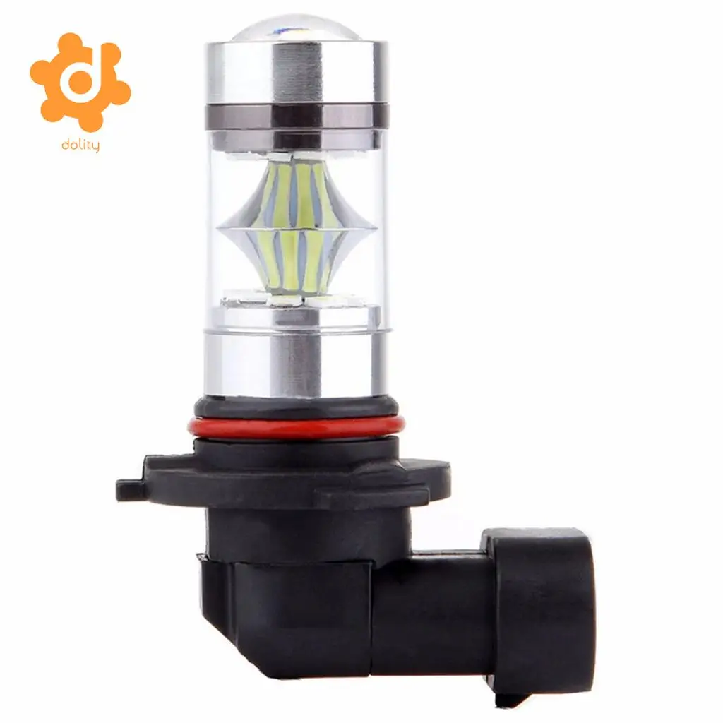Baoblaze 2 Pieces Car 9006 HB4 100W Ice Blue LED Bulb for Fog Running DRL Light Lamp