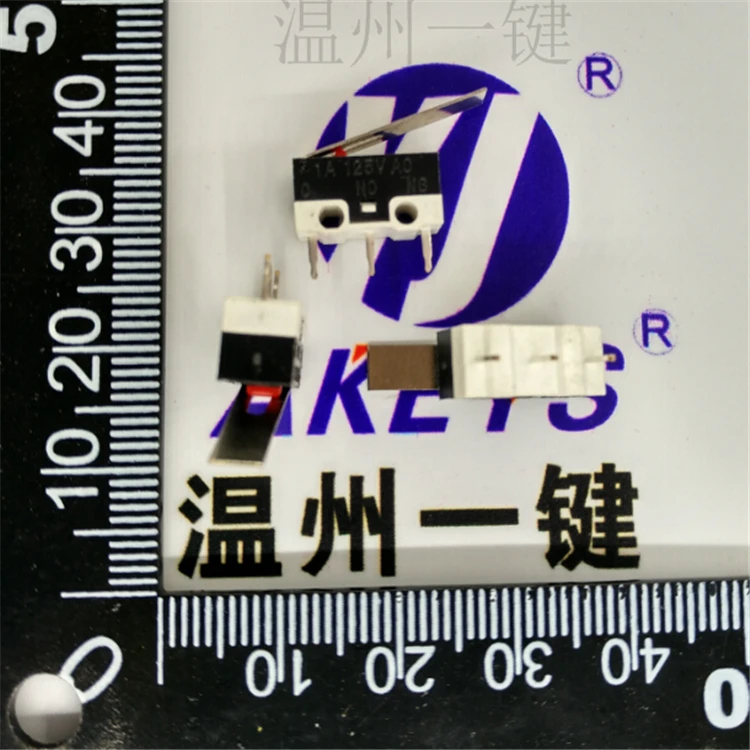 

20PCS MS-012 Tripod Small Microswitch Mouse Switch Double Flying Yan Microsoft Rotech rectangular 18MM handle