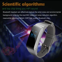 KINYO фитнес-браслет для здоровья трекер сообщения вызов браслет-напоминатель для мужчин смарт-браслет мужской женский умный Браслет pk mi Band 3 4