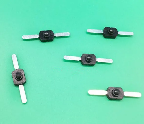 

Free shipping 20Pcs YT-1712CC 1712-CC 17*12mm ON OFF Flashlight Button Switch Longer Feet Parallel Black 2 pins Central Button