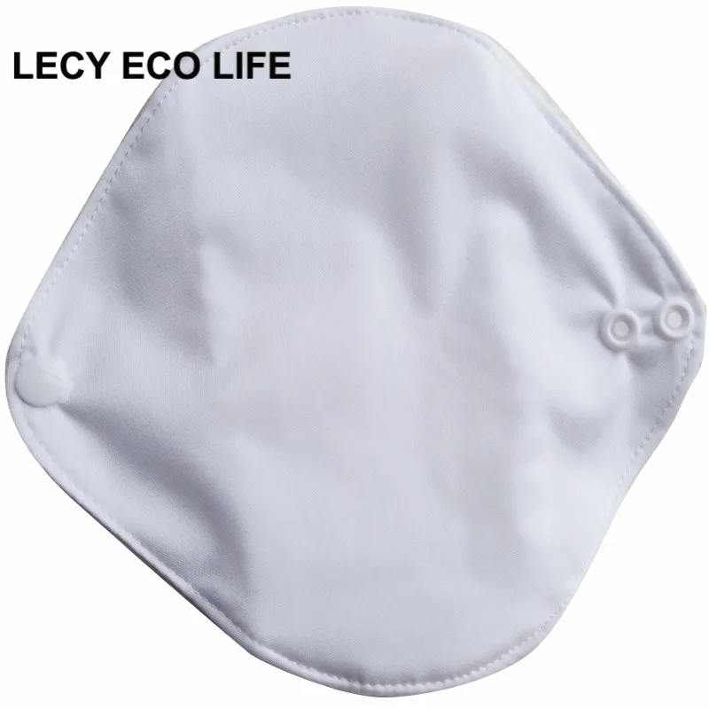 LECY ECO LIFE 1 шт Женские многоразовые тканевые менструальные прокладки с крыльями, органические бамбуковые внутренние накладки для мам колготки для светильник